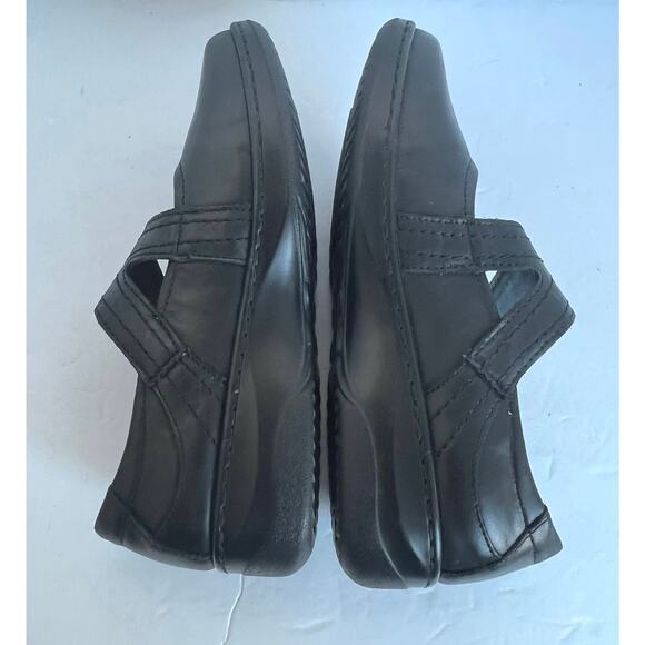 Propet Yara Mary Jane Black Leather Velcro Close Comfort Platform Wedge Shoe 8.5 - Picture 5 of 11